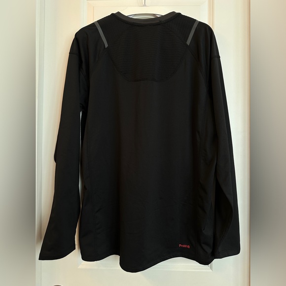 NWT Spyder Men’s Long Sleeve Brushed Crew (black) - Picture 2 of 3